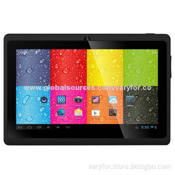 7" Tablet PC, Android 4.0, Allwinner A13 Q88, Dual Camera with Wi-Fi, 800x480 Pixels